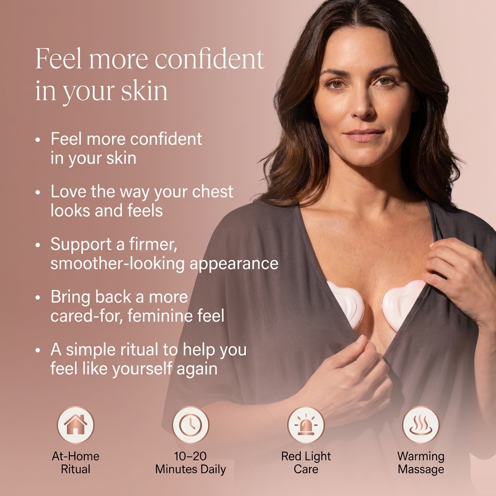 Roselle Lift & Glow Breast Massager